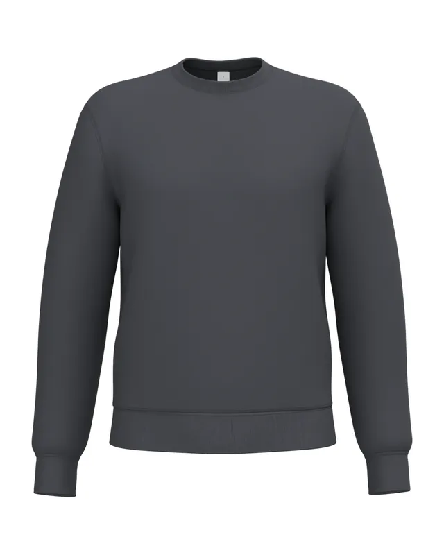 Sudadera de cuello redondo sin marcar